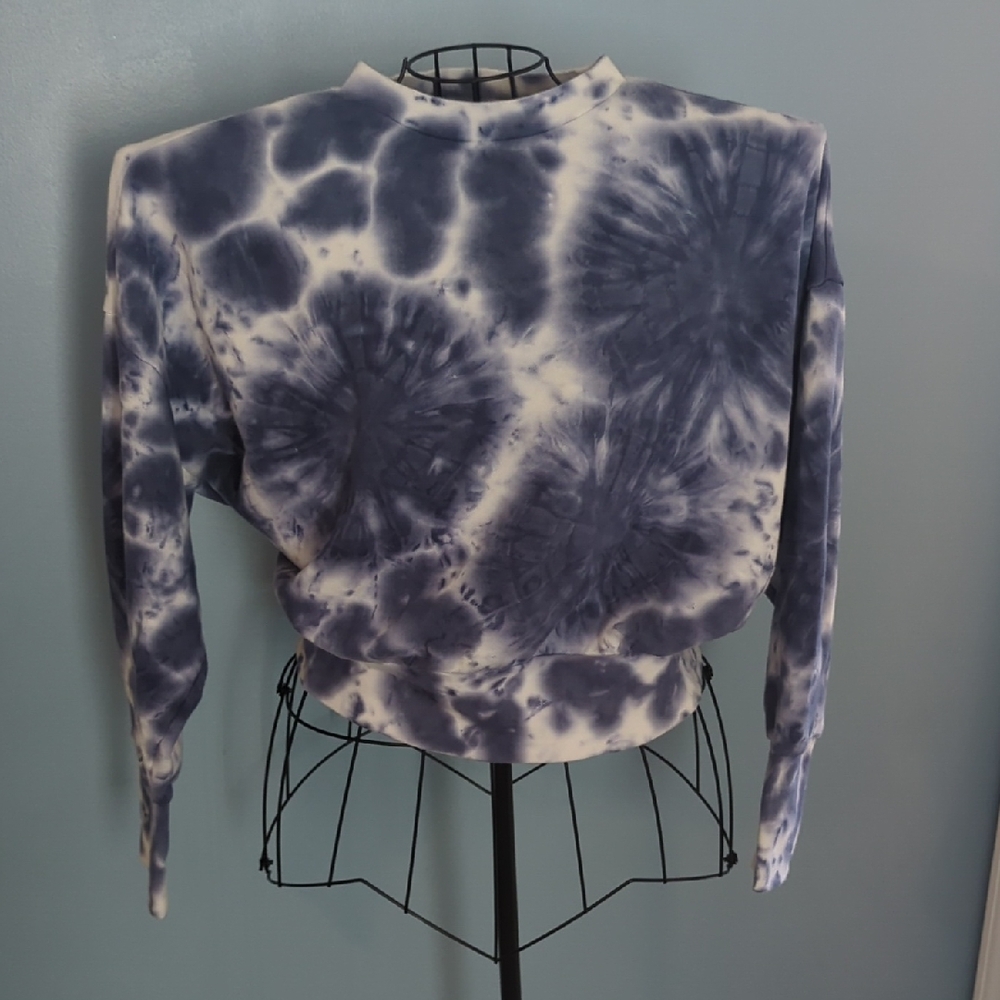 Old Navy Blue Tie-Dye Women's Hoodie